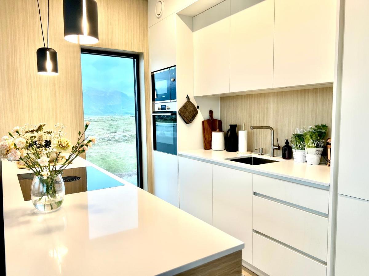 New Luxury Cabin Near Henningsvaer Lofoten Kleppstad Kültér fotó