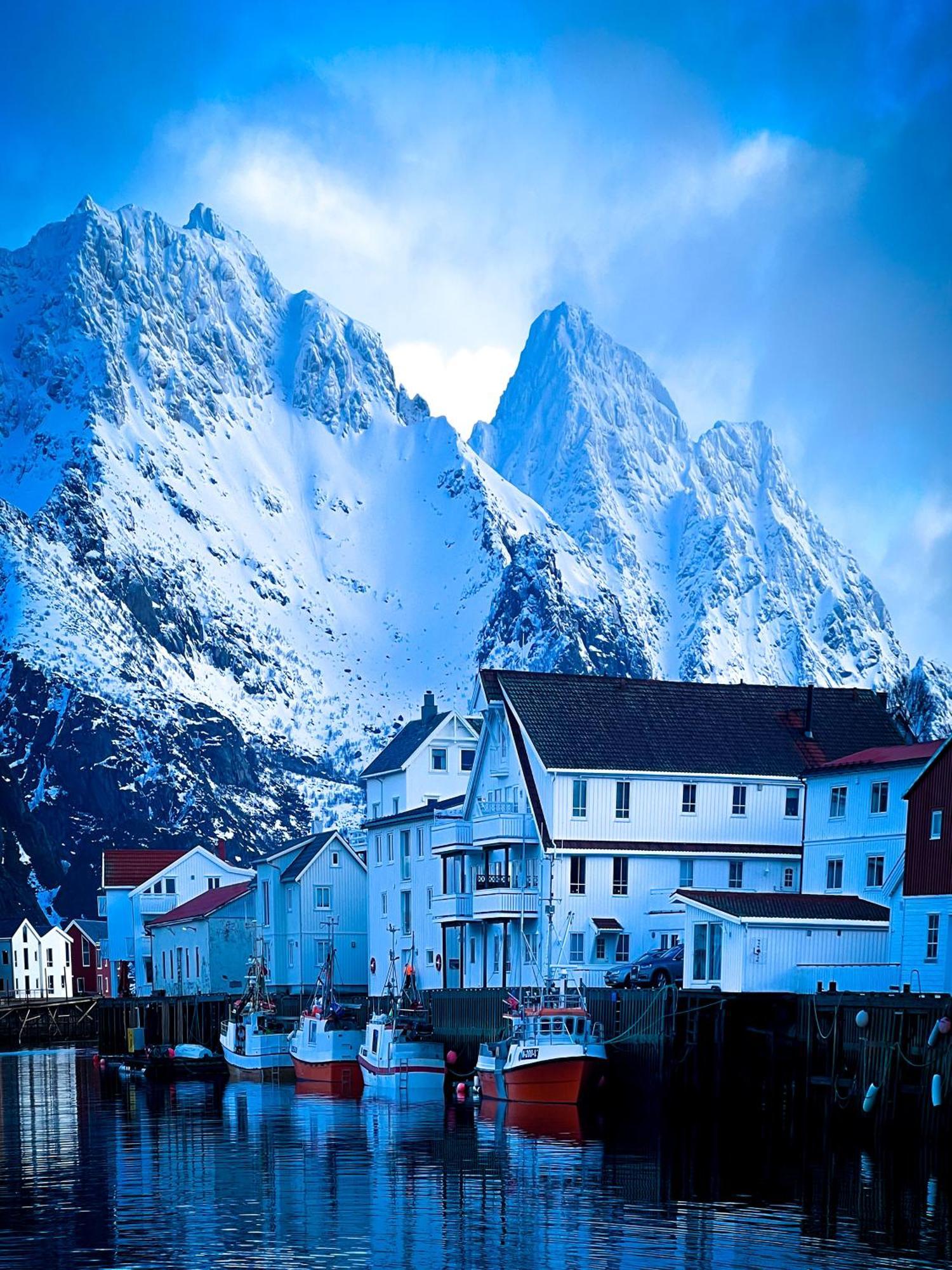 New Luxury Cabin Near Henningsvaer Lofoten Kleppstad Kültér fotó